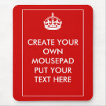 Create Your Own Mouse Pad