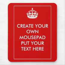 Create Your Own Mouse Pad