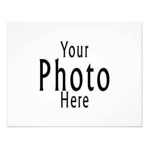 CREATE YOUR OWN PHOTO CUSTOM INVITE