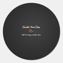 Create Your Own Round Stickers