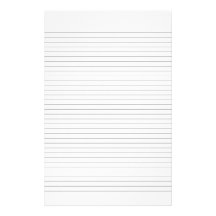 Create your own stationery -  lined or unlined