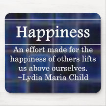 Creating Happiness for Others Mouse Mat
