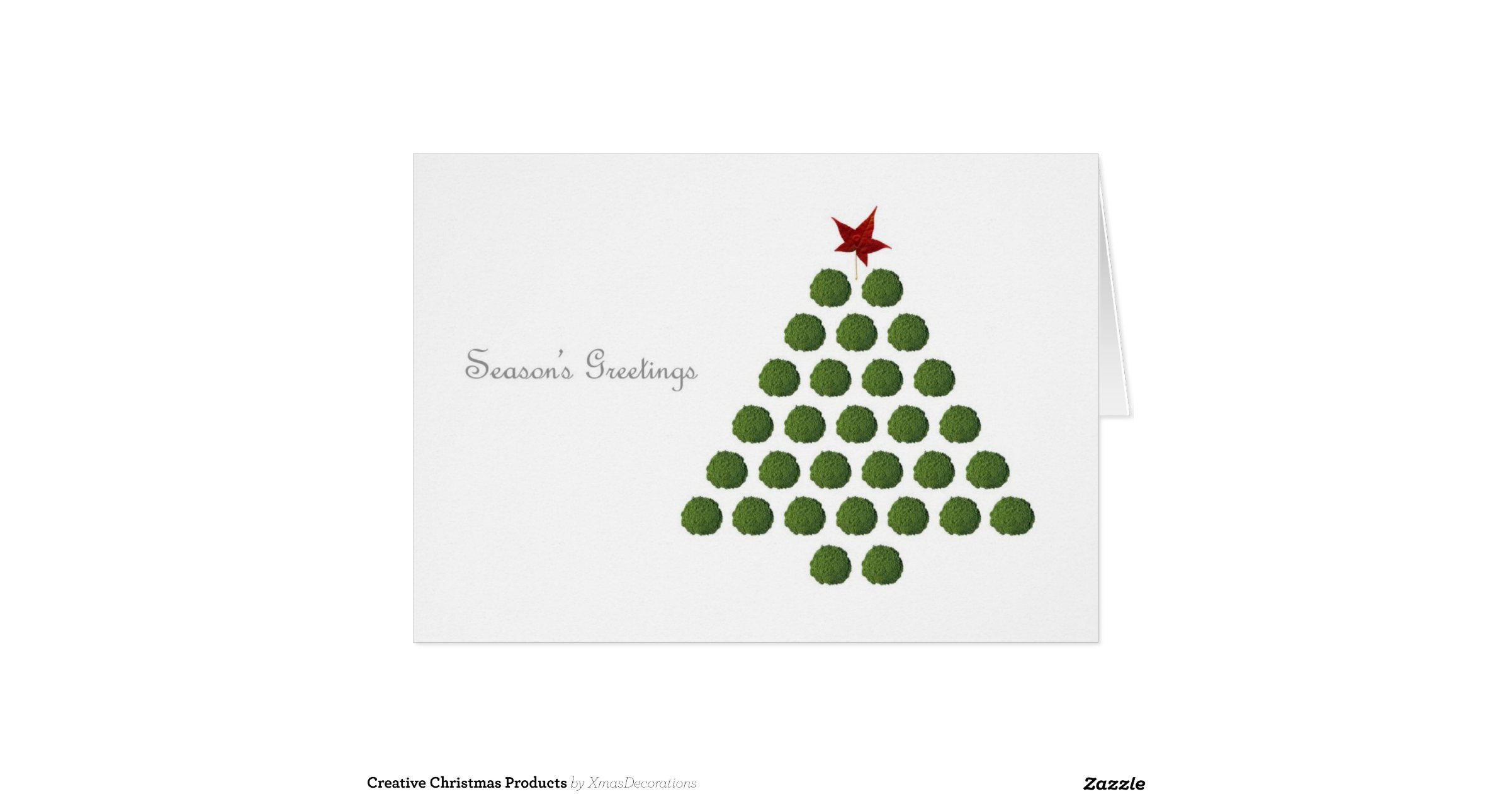 creative christmas products greeting card zazzle creative christmas products greeting card zazzle