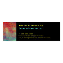 Creative Profile Card Template Business Cards