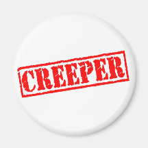 Creeper Fridge Magnet