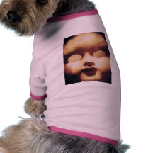 Creepy Doll Dog Tee Shirt