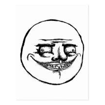Creepy Me Gusta - Vertical Postcard