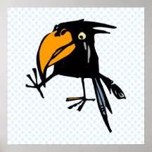 Cremly Crow Print