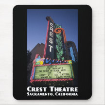 Crest Theatre, Sacramento Mousepad