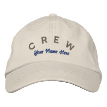 Crew Aviator Custom Hat Embroidered Hats