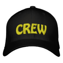CREW EMBROIDERED BASEBALL CAP