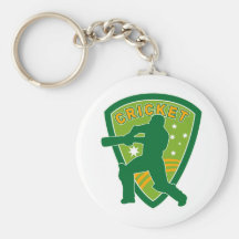 cricket batsman batting australia stars keychain