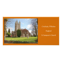 Cricklade St Sampson's Church Photo Card Template