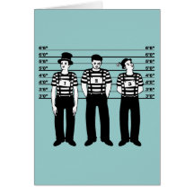 Criminal Mimes Cards
