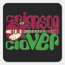 Crimson & Clover lll Sticker