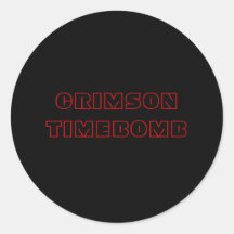 CRIMSON TIMEBOMB STICKERS