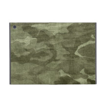 Crinkled Camo Camouflage Pattern Covers For iPad Mini