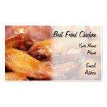 Crispy Fried Chicken Business Cards