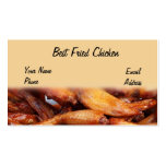 Crispy Fried Chicken Business Cards