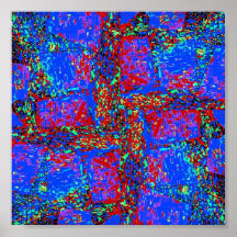 CRISS-CROSS ABSTRACT POSTER