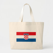 Croatia Flag Tote Bag