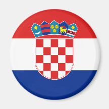 croatia refrigerator magnet
