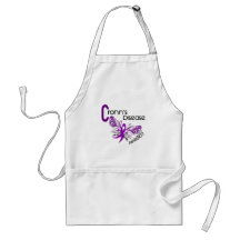 Crohn's Disease BUTTERFLY 3 Apron