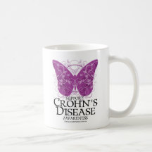 Crohn's Disease Butterfly Mug