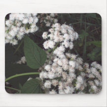 Crooked Flowers Mouse Pads
