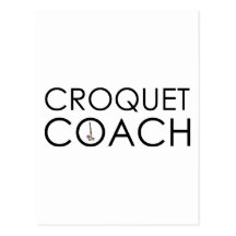 Croquet Coach Post Card