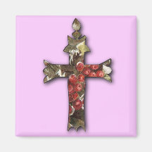 Cross Refrigerator Magnet