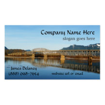 Cross that Bridge - Reflections Business Cards