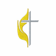 Cross with Flame
