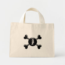 Crossbones Euphonium Tote Bag
