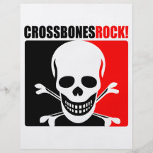 Crossbones Rock! Custom Flyer