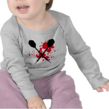 crossed darts icon shirt