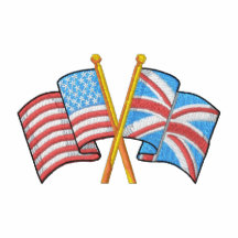 Crossed Usa and Uk Flags Polo