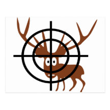 Crosshair Deer Postcards