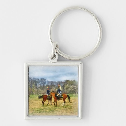 Crossing Sabres Key Chains