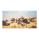 Crossing the Desert Canvas Print