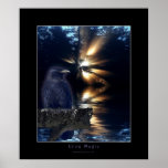 CROW Fantasy Art Poster