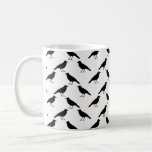 Crow Pattern. Mugs