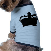 Crown - King Queen Royalty Royal Family Pet Tee