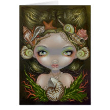 "Crown of Shells" Greeting Card