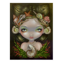 "Crown of Shells" Postcard