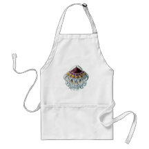 Crown or Helmet Jellyfish Apron