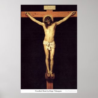 Crucified Christ by Velaquez Christian Poster