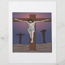 Crucifixion Flyer Design