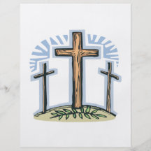 Crucifixion Full Colour Flyer