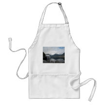 Cruise Ship Docked in Skagway, Alaska Apron